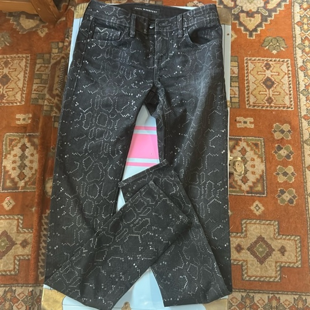 Kasil Workshop Benatar black diamond skinny jeans 🕶️